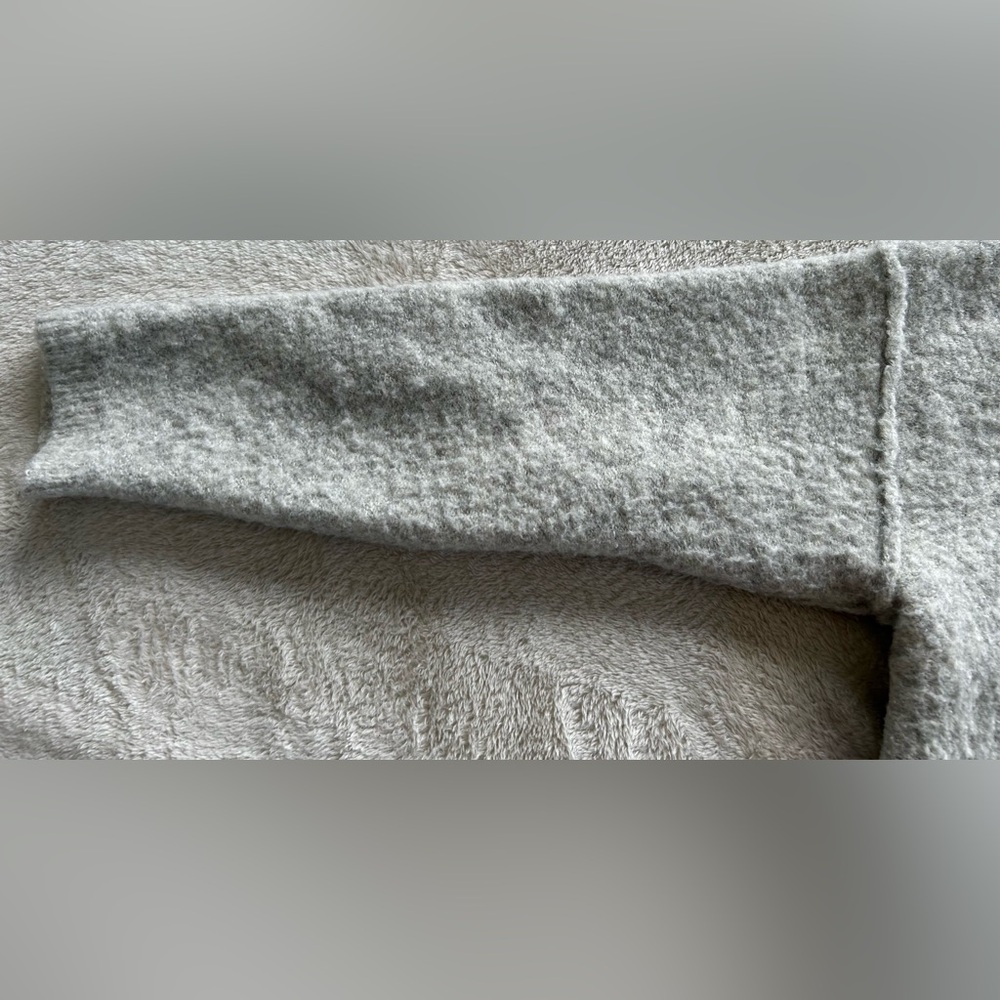 Free People Phantom Long Open-Front Cardigan, Gray - Picture 9 of 14